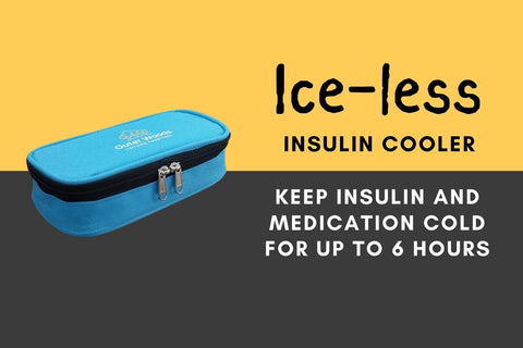 Mua Travel Insulin Cool Bag by HEALUA- Diabetic Organizer Portable Medical  Travel Cooler Case Pack with 2 X 48 Hour Extra Cool Reusable Ice Packs,  Thermometer & Used Needle Pouch - Carry