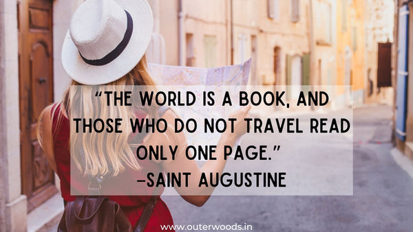 Traveling Quotes- Outer Woods Blog
