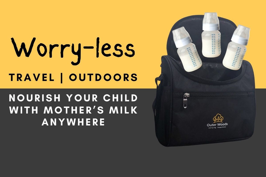 Outer Woods Insulated Breast Milk Cooler Bag