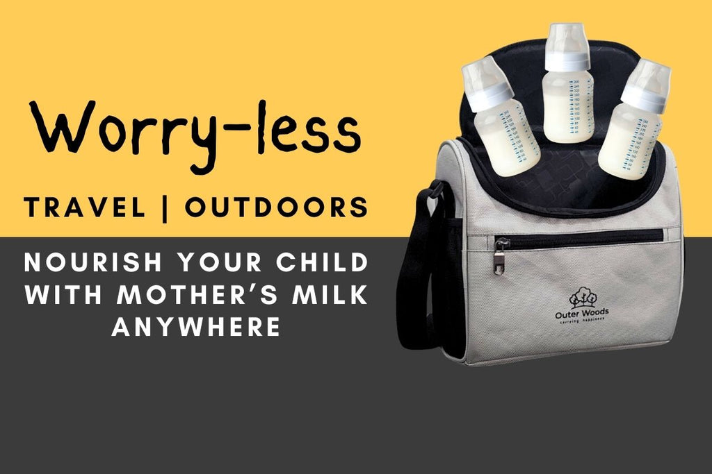 Outer Woods Insulated Breast Milk Cooler Bag
