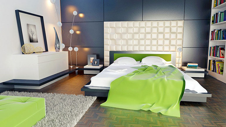 Dormitorio con Muebles de Diseño