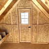 value a-frame chicken coop door interior