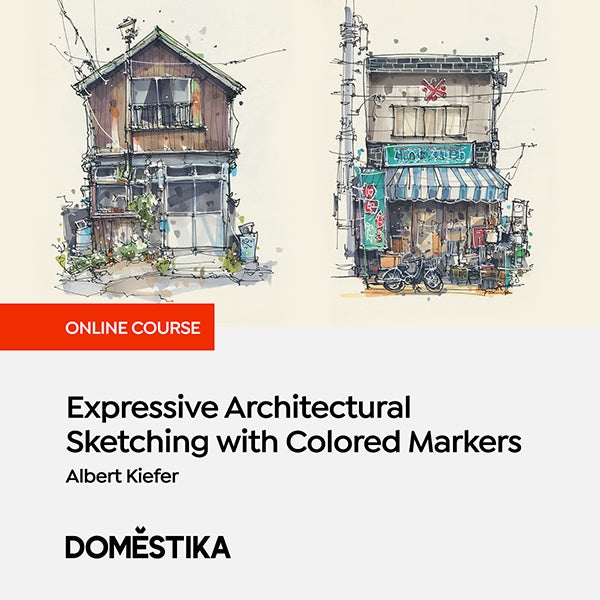 My project for course: Expressive Architectural Sketching with Colored  Markers