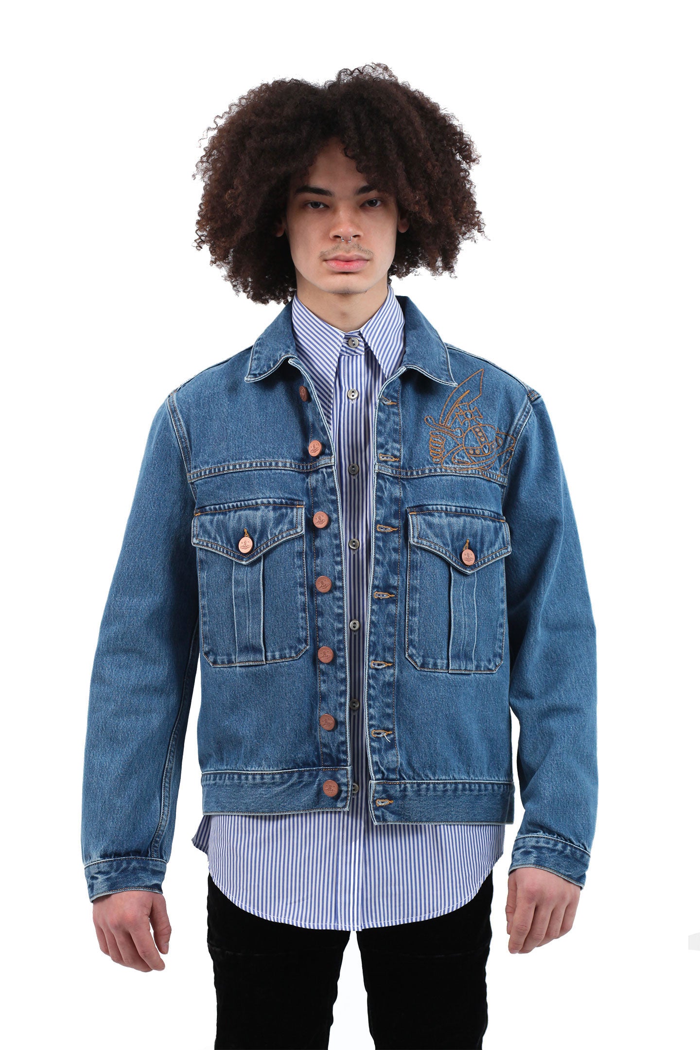 vivienne westwood denim jacket