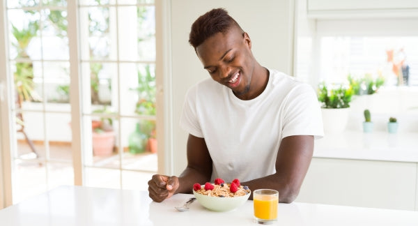 Spend less time with the mess and try to eat as lightly as possible before opening up to your partner.