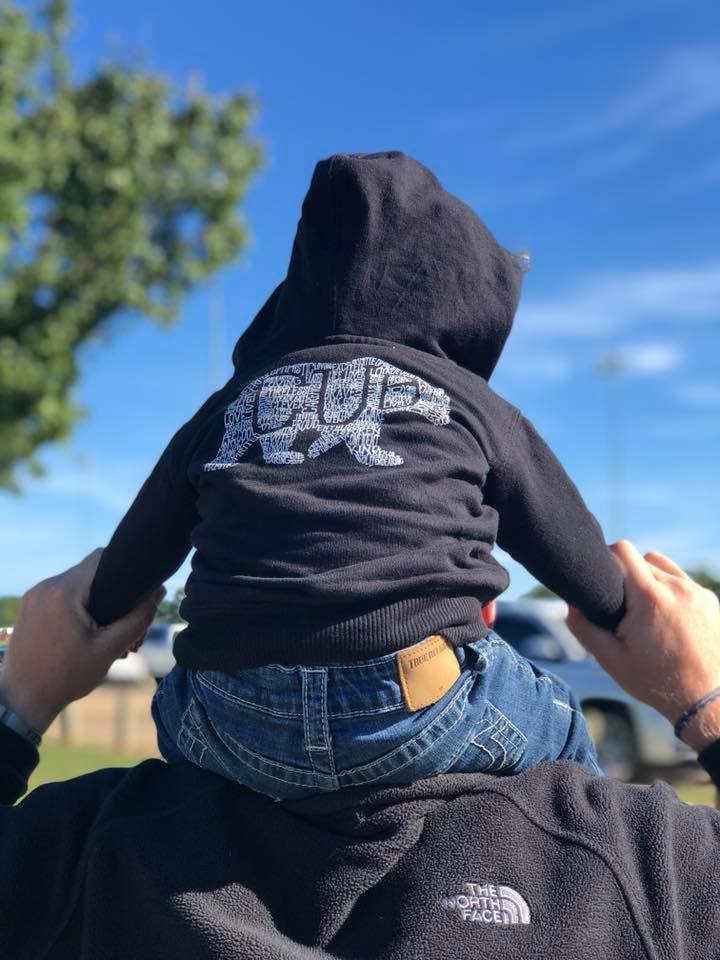 Kids zip up hoodie