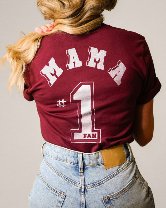 #1 FAN - MAMA - Team tee