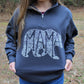 What's In A Mama Bear (Charcoal) Pullover Quarter Zip