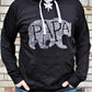 What's In A Papa Hoodie - BLACK
