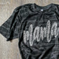 About A Mama - Black Camo tee