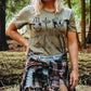 GET LOST - Camping - Olive tee