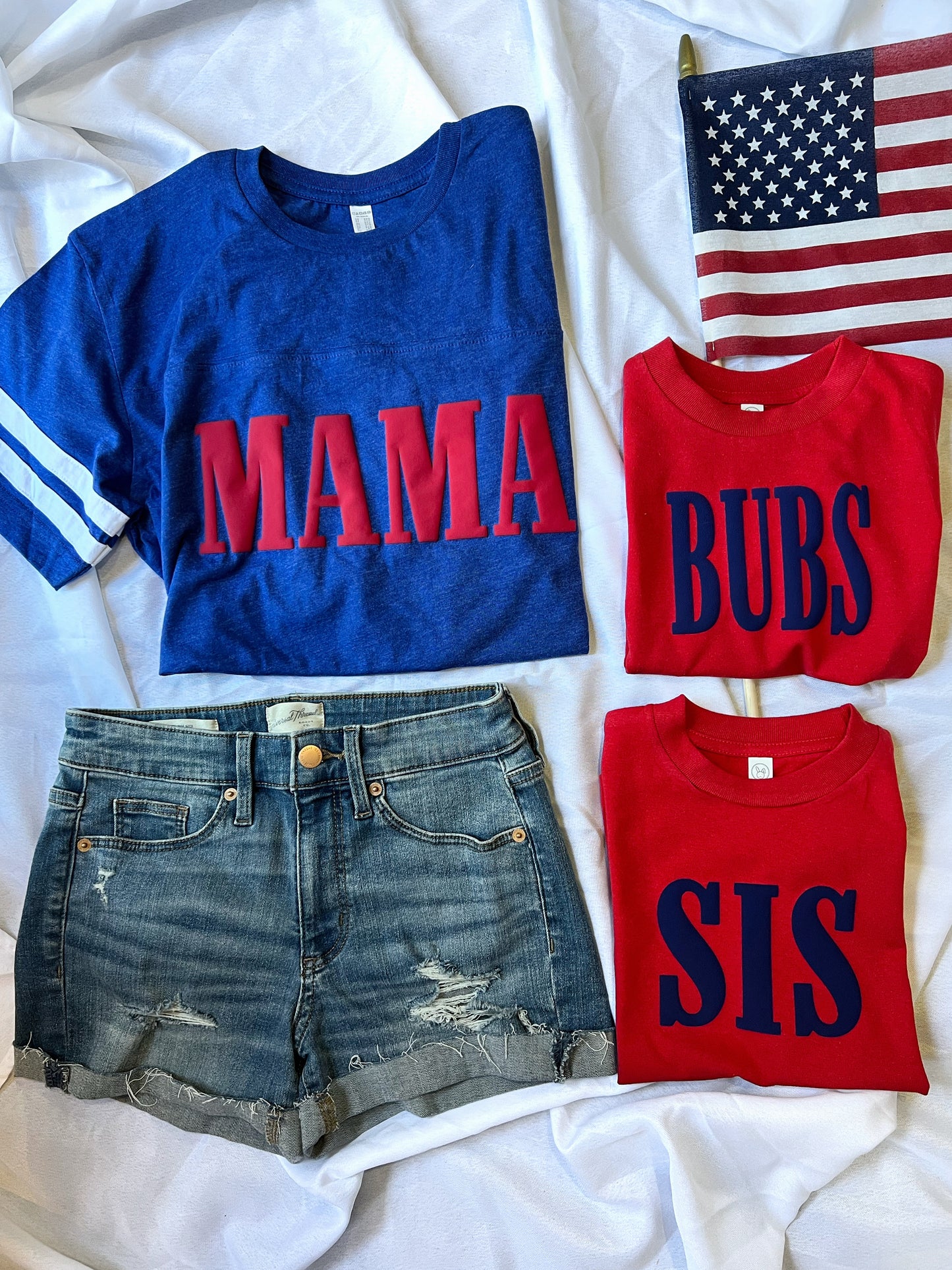 MAMA + LITTLE - PATRIOTIC set