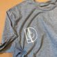 DLT logo - Athletic Grey short sleeve