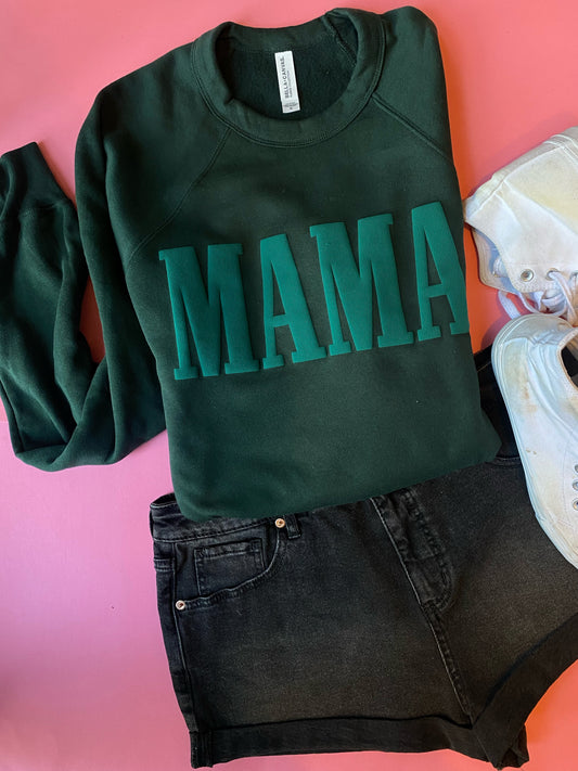 MAMA - Forest Puff Sponge Sweatshirt