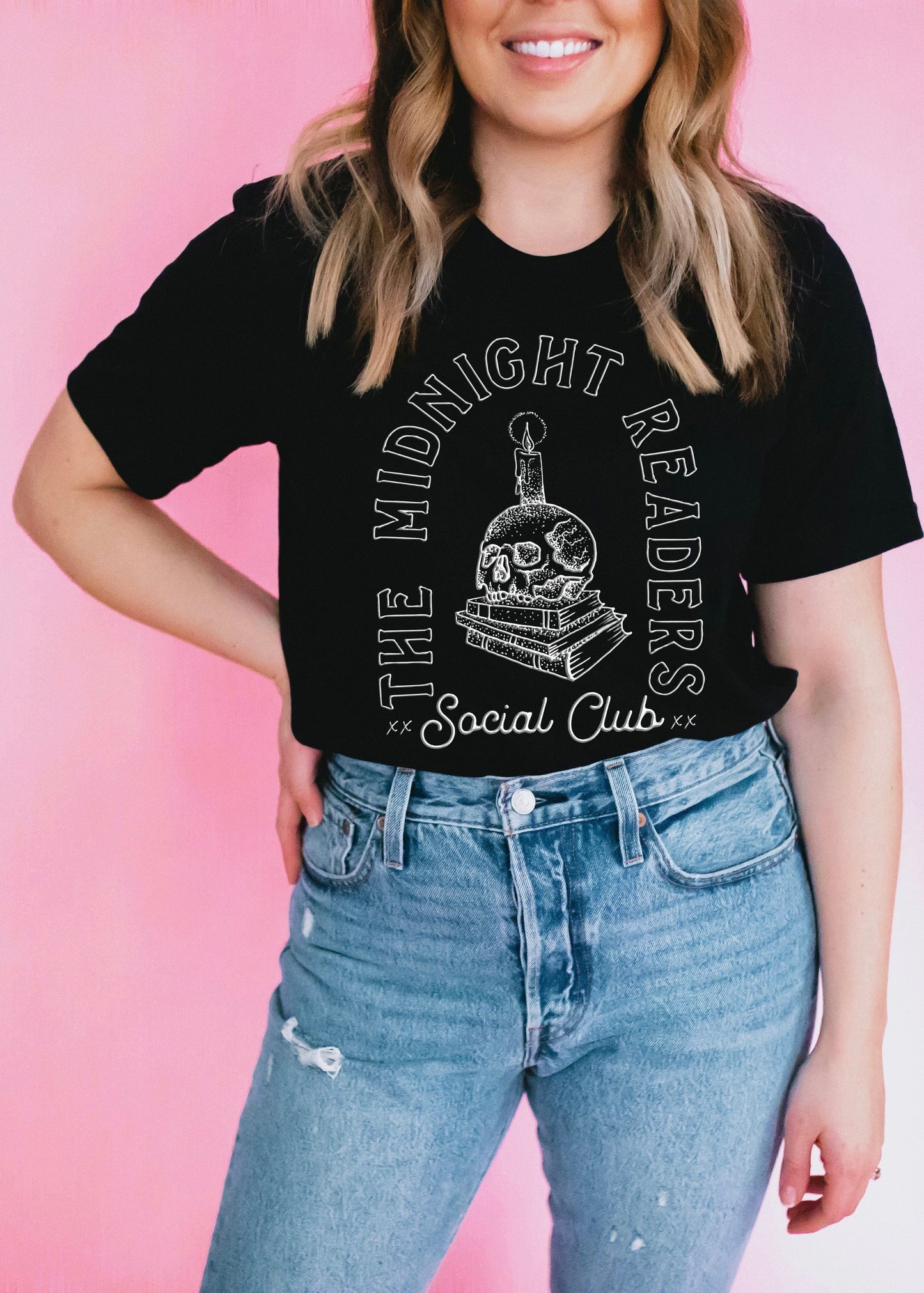 The Midnight Readers Social Club - black tee