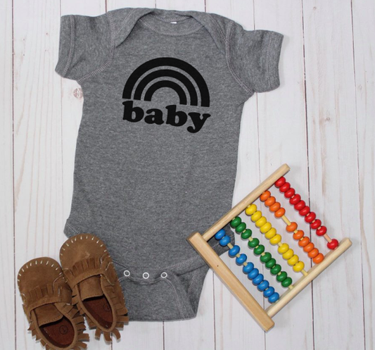 Rainbow baby (infant and toddler sizes)