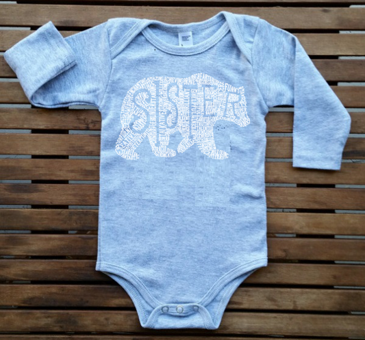 What's In A Sister - Long Sleeve Onesie