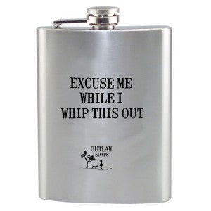 excuse me while I whip this out flask