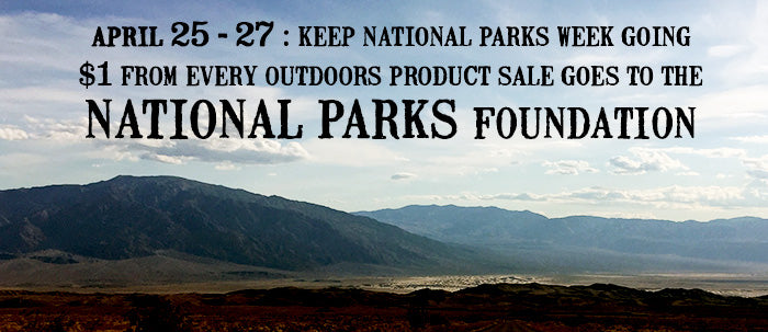National Parks Week: $1 to national parks foundation