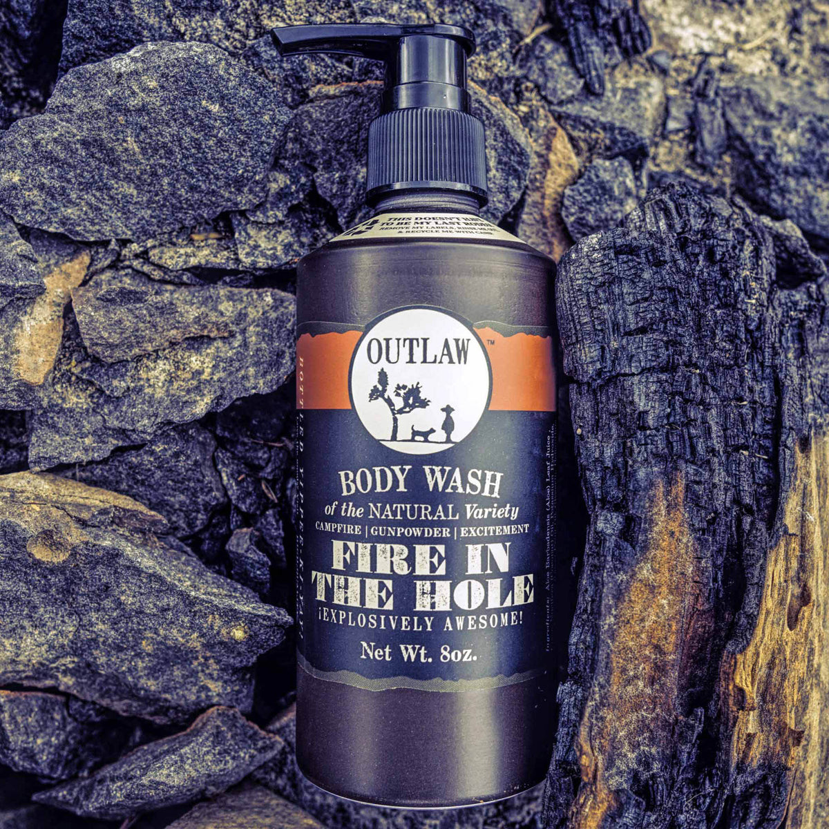 Fire in the Hole Campfire Natural Body Wash