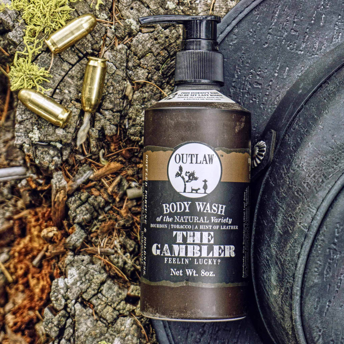 The Gambler Whiskey Natural Body Wash