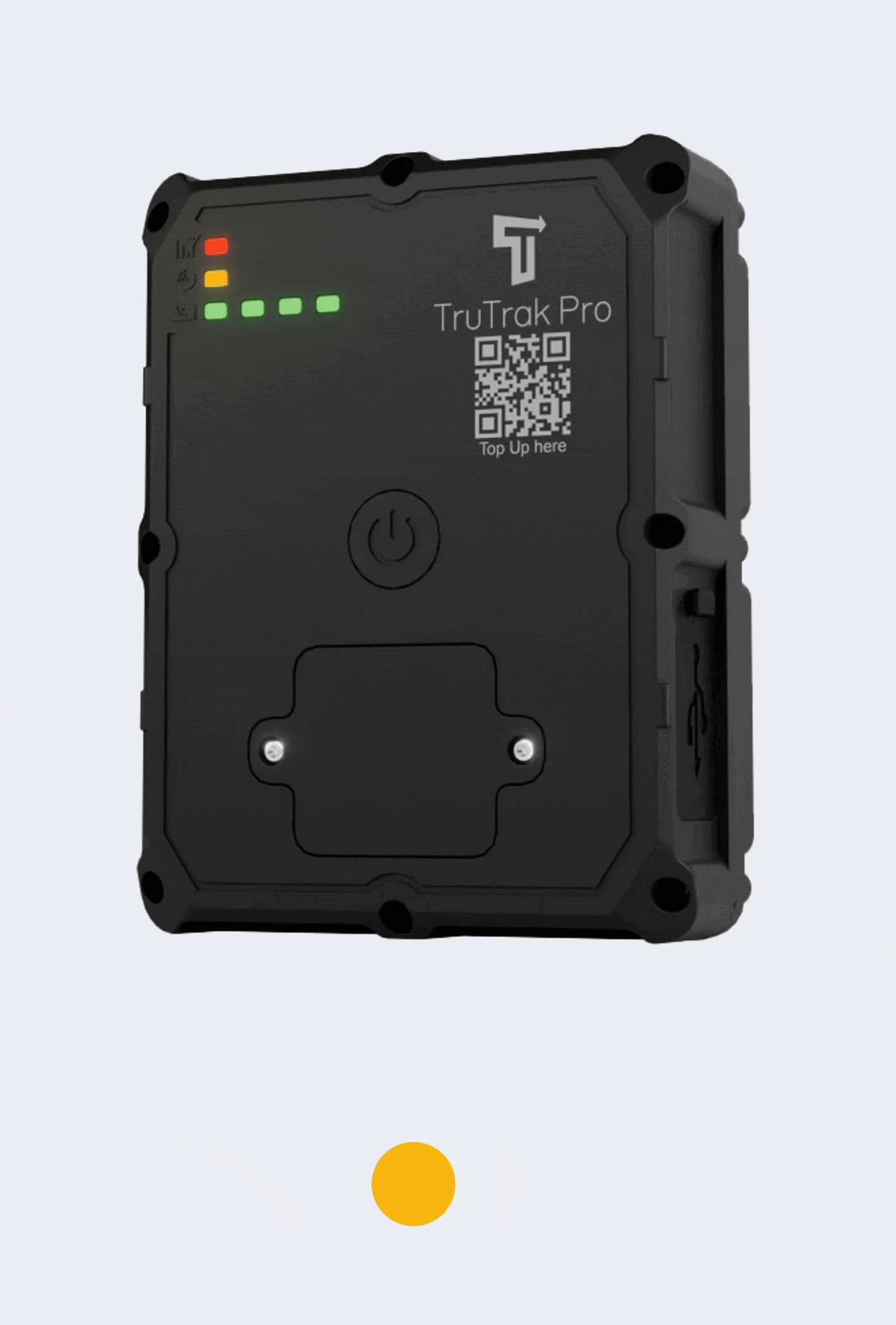 GAT24 gps yellow fast flashing led light