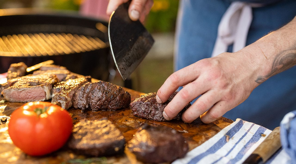 grass-fed steaks