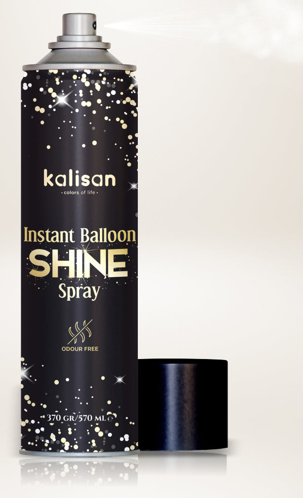 Aerosol Kalishine from Kalisan Instant Balloons Shine Spray 570ml - Bargain Balloons product image