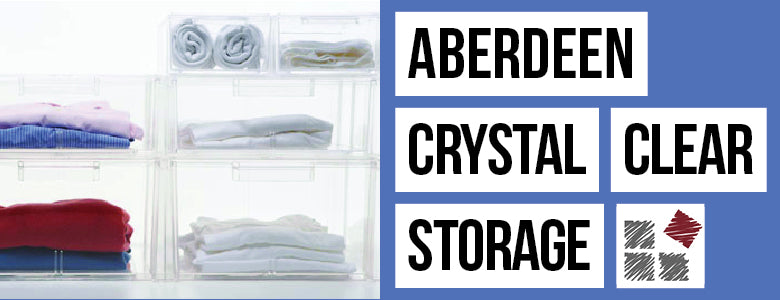 Crystal Clear Storage from Aberdeen Plastics