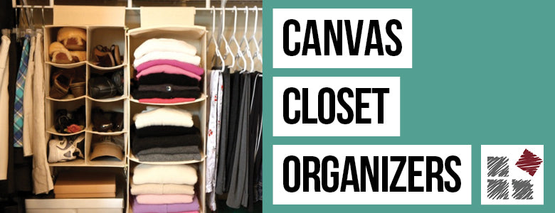 Canvas Closet Organizers