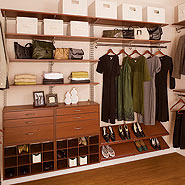 Cherry Walk-in Closet