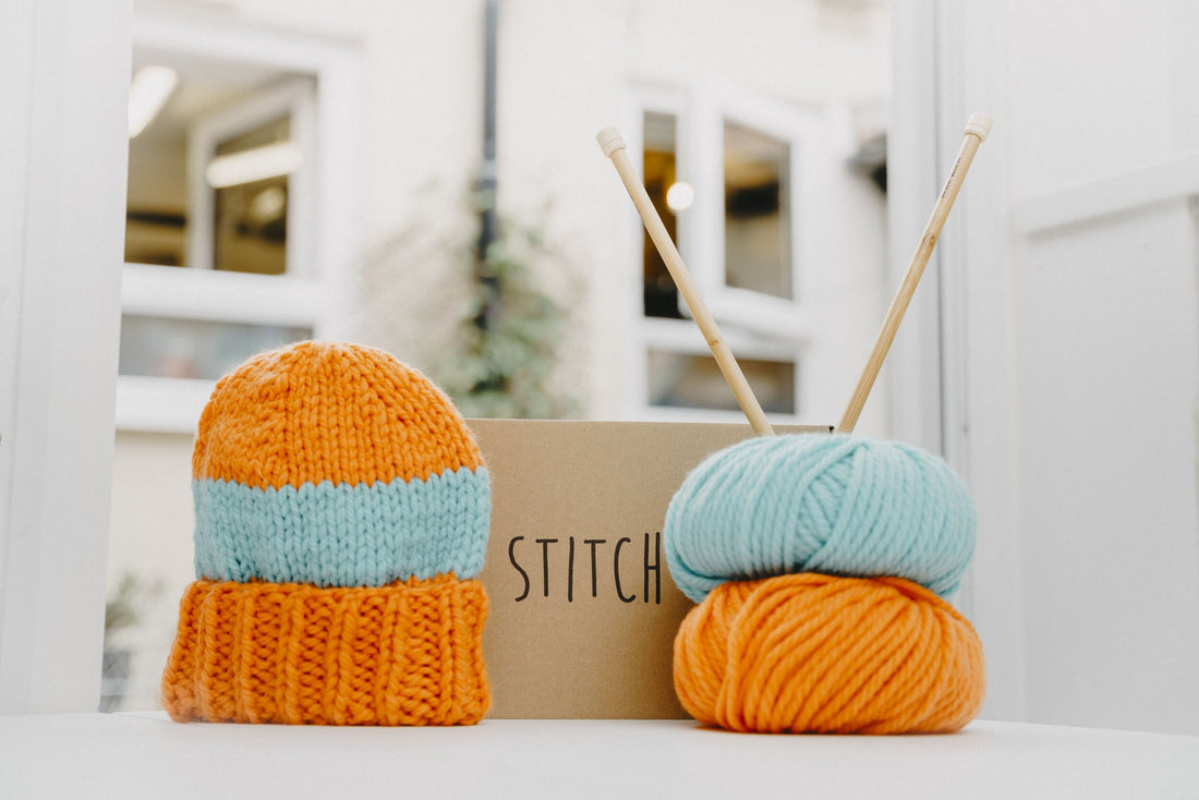 Beginners Garter Headband Knitting Kit Starter Beginners Knitting Kit  Headband Pattern by Wool Couture -  Finland