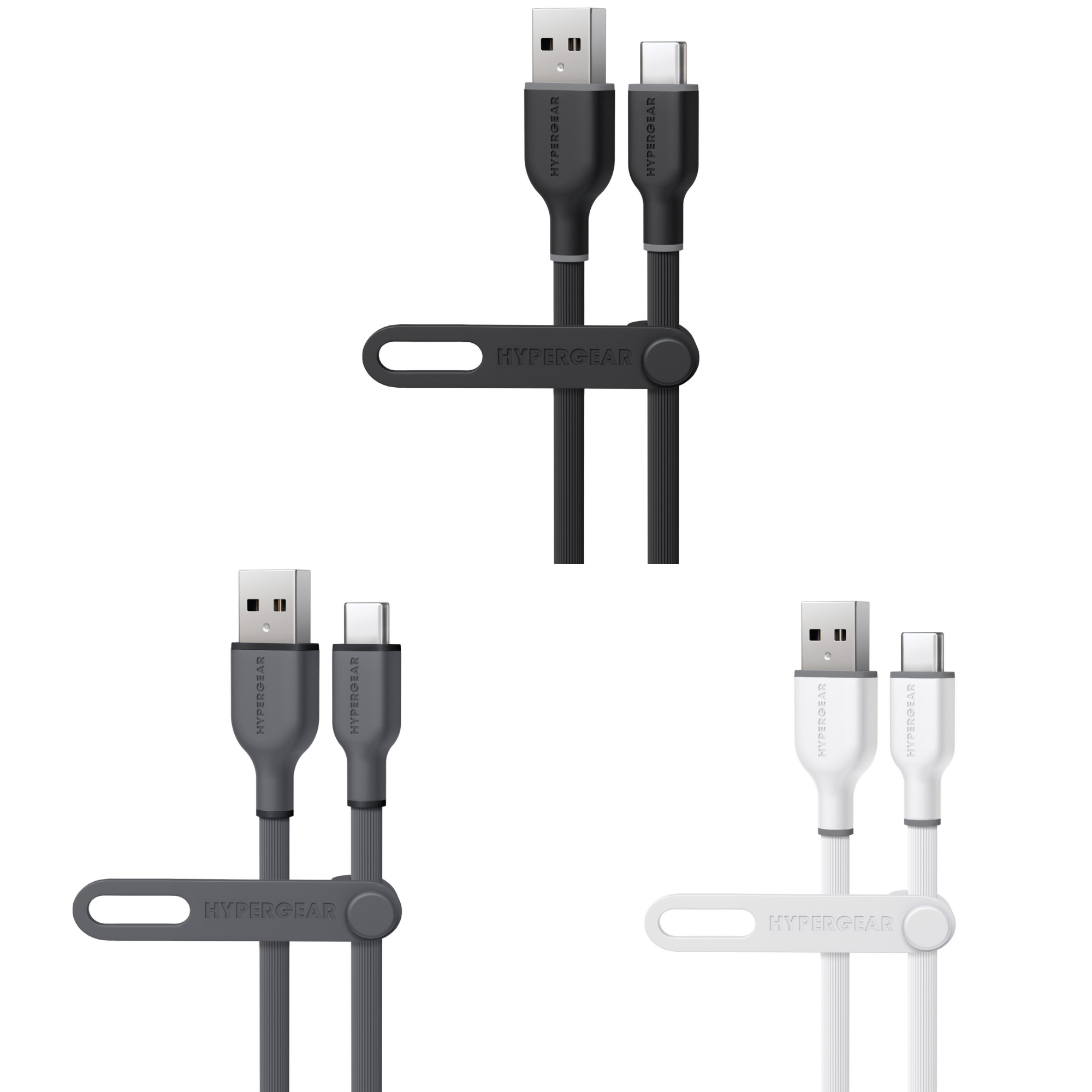 HyperGear Flexi PRO USB to USB-C Cable 4ft by Jupiter Gear Home