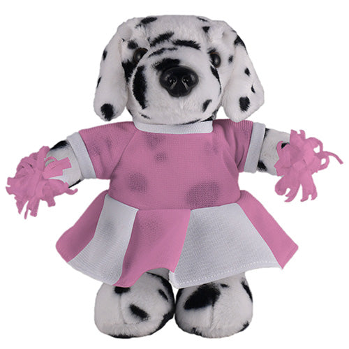 Soft Plush Stuffed Dalmatian with Cheerleader Outfit by Plushland