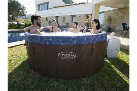 Spa gonflable PureSpa Calacatta carré Bulles 4 places - Intex