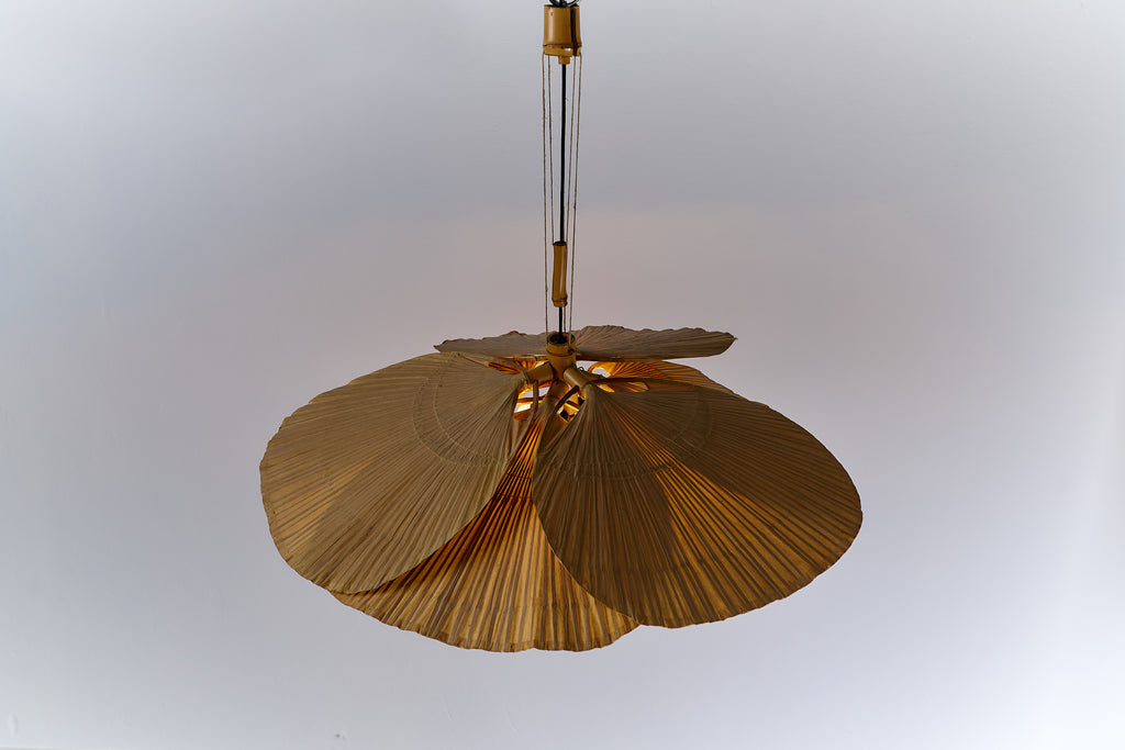 Mid-Century Brass Bamboo Table Lamp by Ingo Maurer for M Design, 1960s