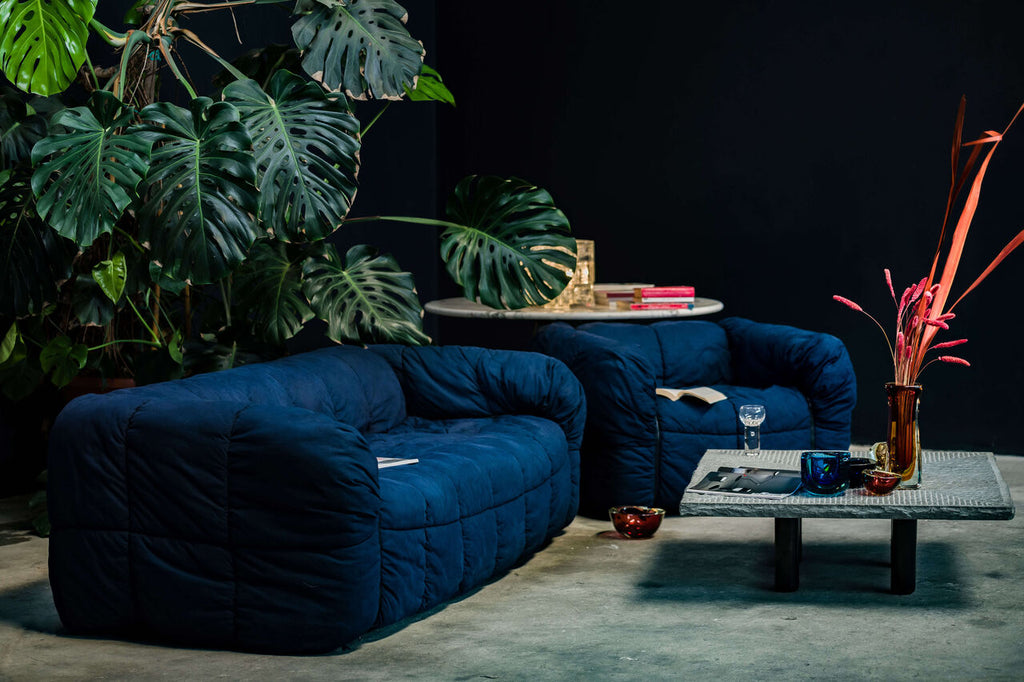 Castorina - Cini Boeri Strips sofa set
