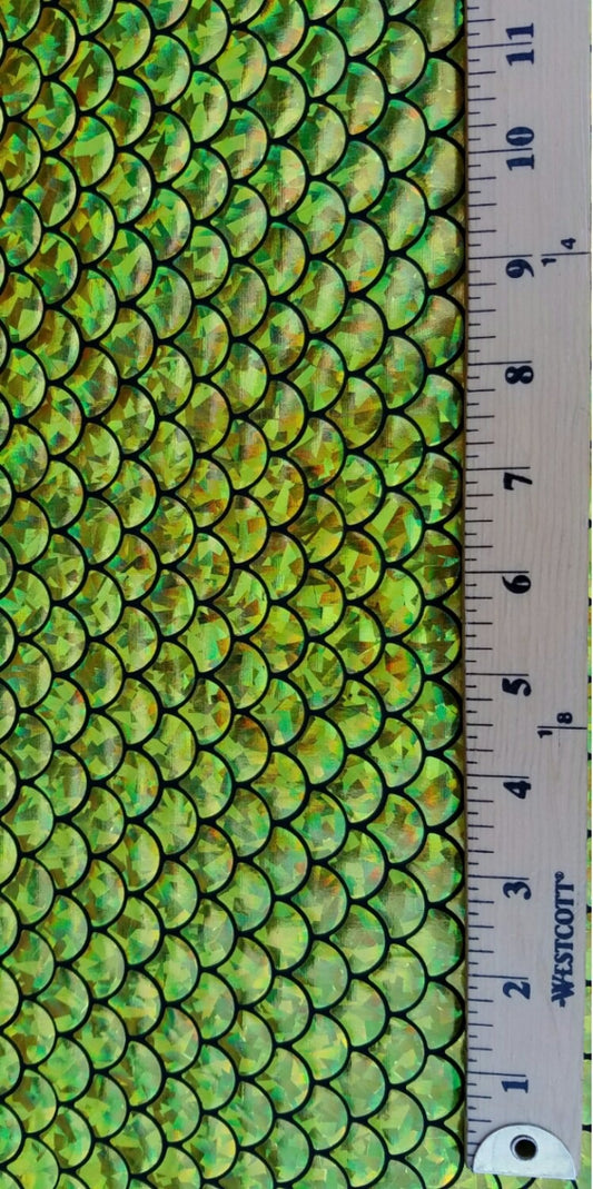 Mermaid Scale Fabric Iridescent Color { Gold/Green/Blue/Purple} on Spa –  ABFabrics16