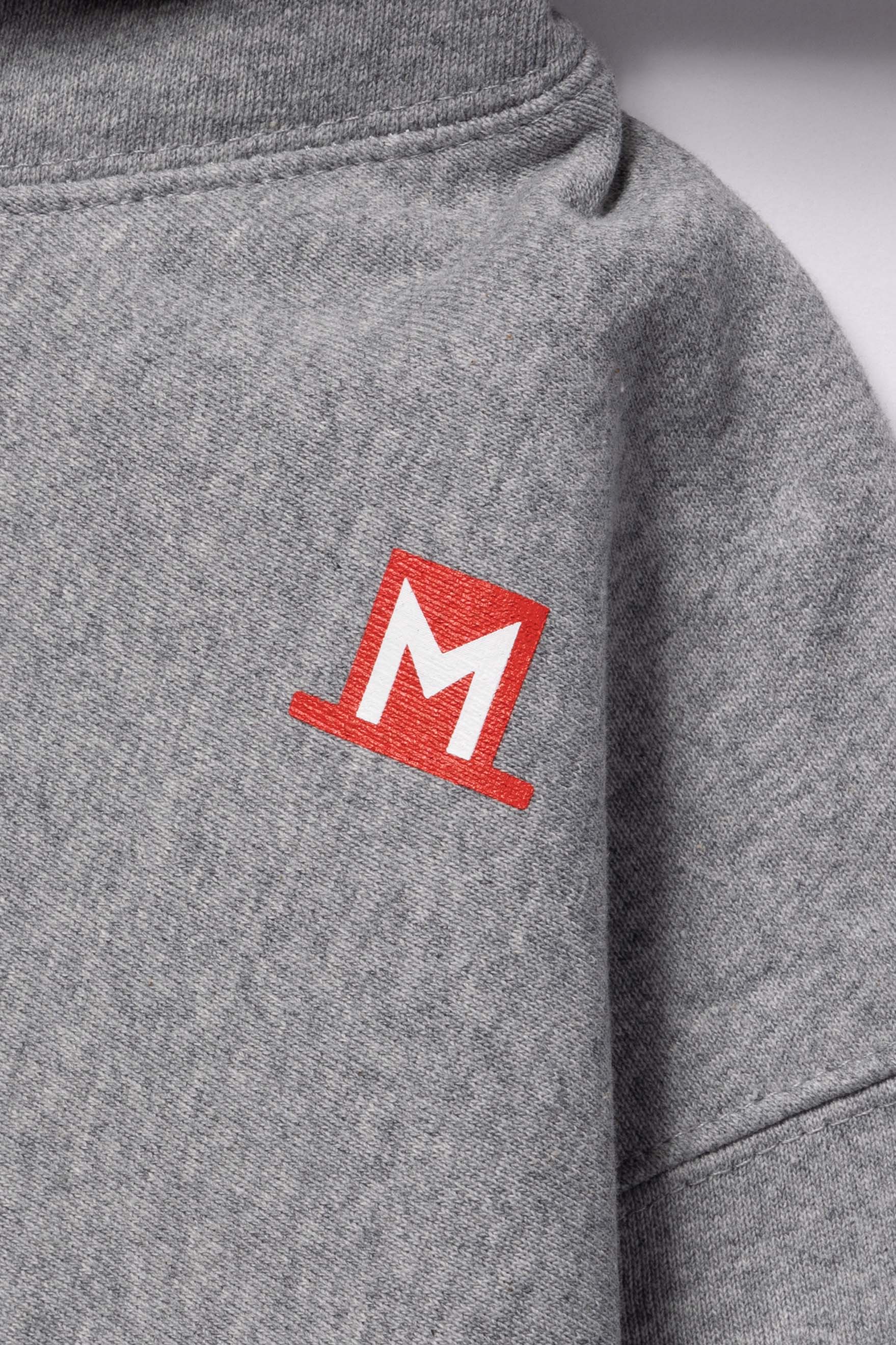 MURASH GAMING LOGO HOODIE / GRY