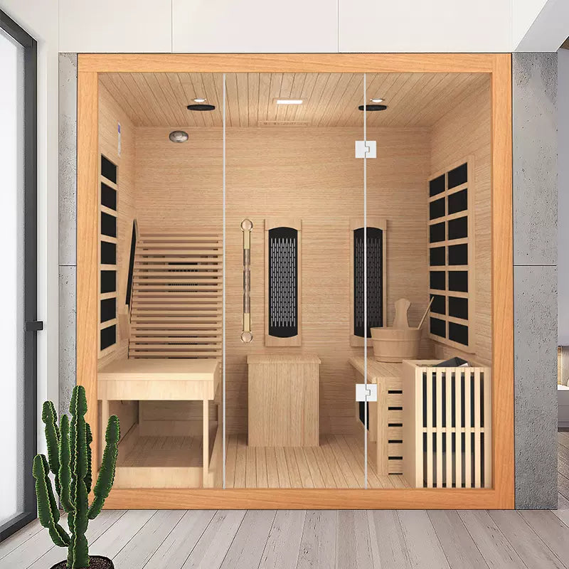 Sunsaunas Steam and Far-infrared Dual-purpose Sauna