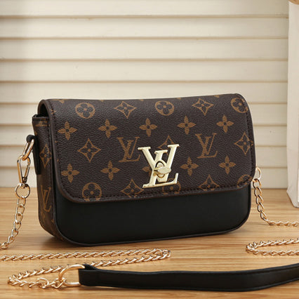 LV Louis Vuitton Women's Flip Chain Bag Shoulder Bag