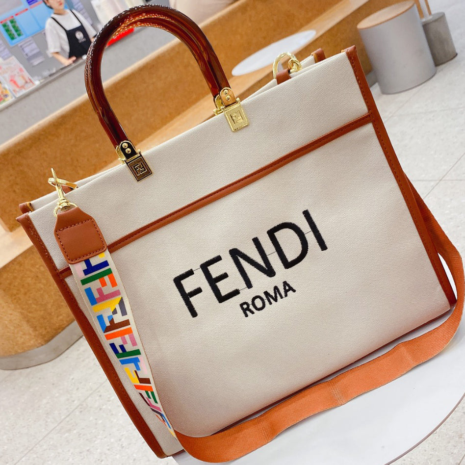 Fendi Newest Popular Women Leather Handbag Tote Crossbody Shoulder Bag Satchel