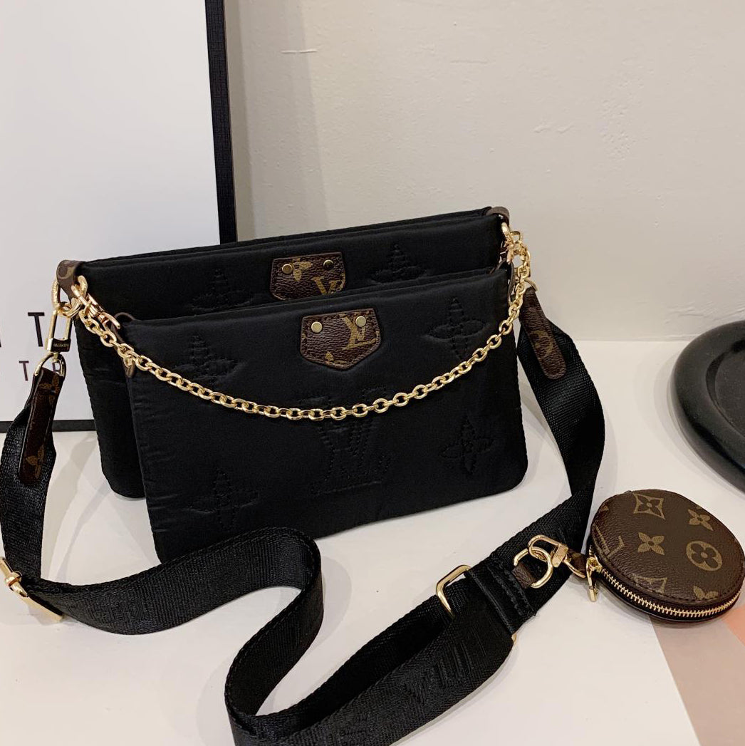 Louis Vuitton LV New Hot Sales Women Leather Chain Shoulder Bag 