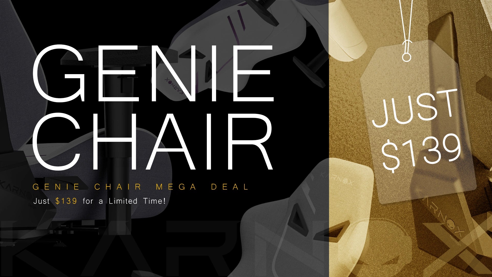 Karnox Black Friday Genie Banner Only $139