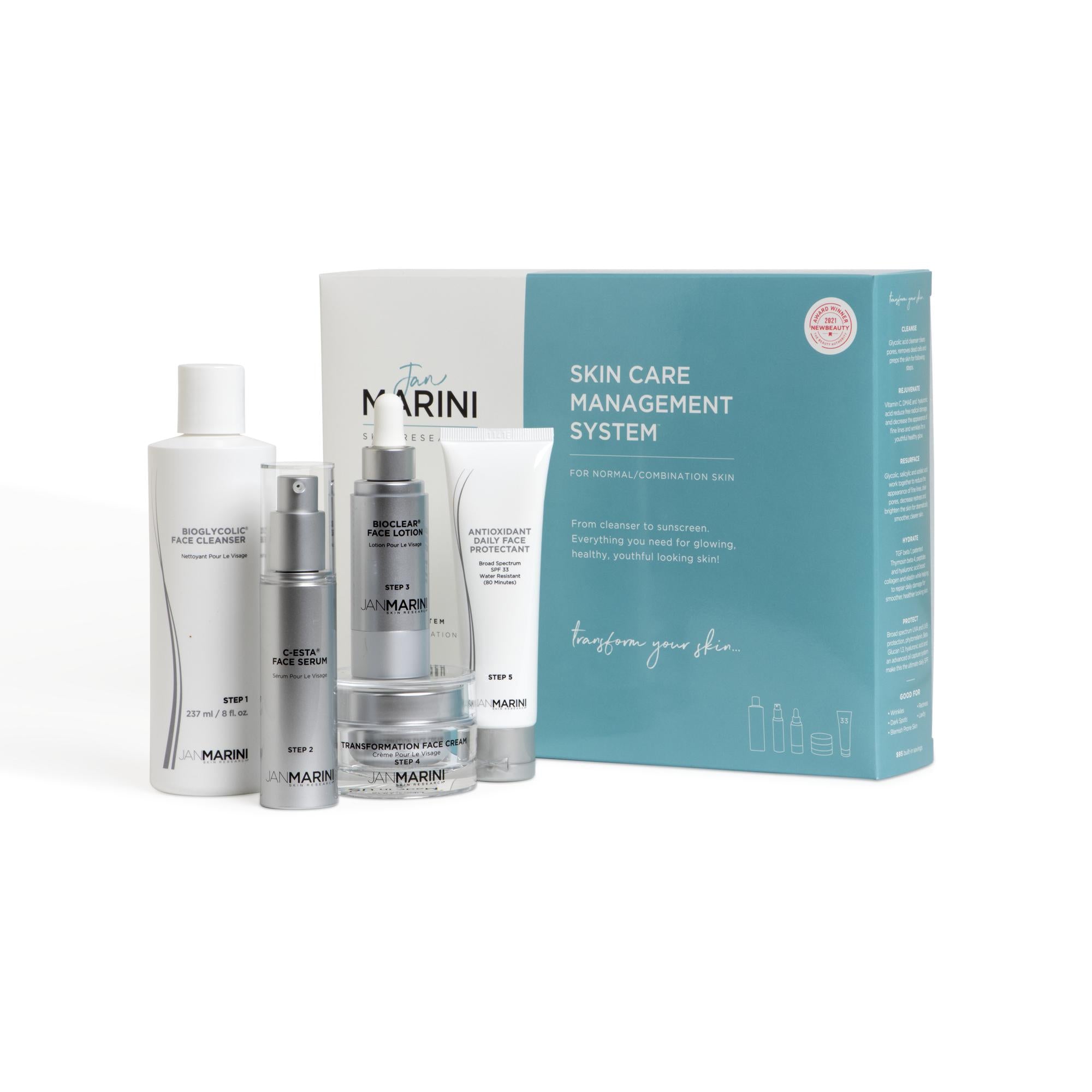 Jan Marini Skin Care Management System - Normal Combo w/ DFP SPF 33