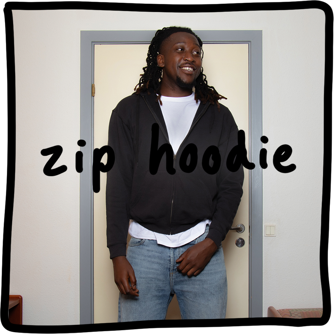 Zip hoodie - Boom Butik product image