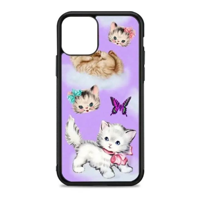 Cute Cat Pattern iPhone Case