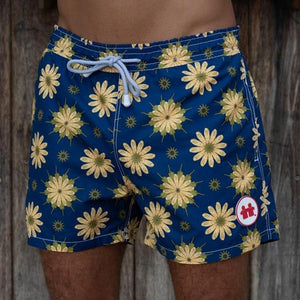 flower swimming trunks