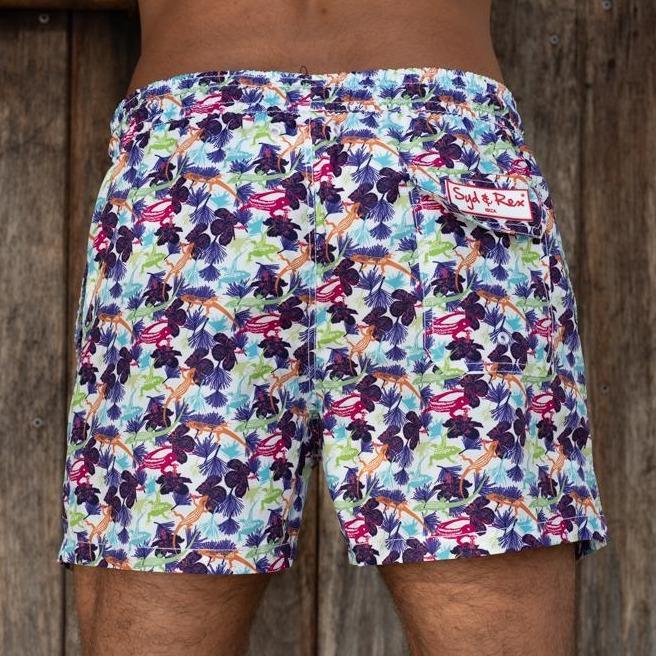 Men's Mint Swim Trunks