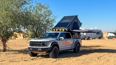 Raptor R with Dirtbox Overland Canopy Camper